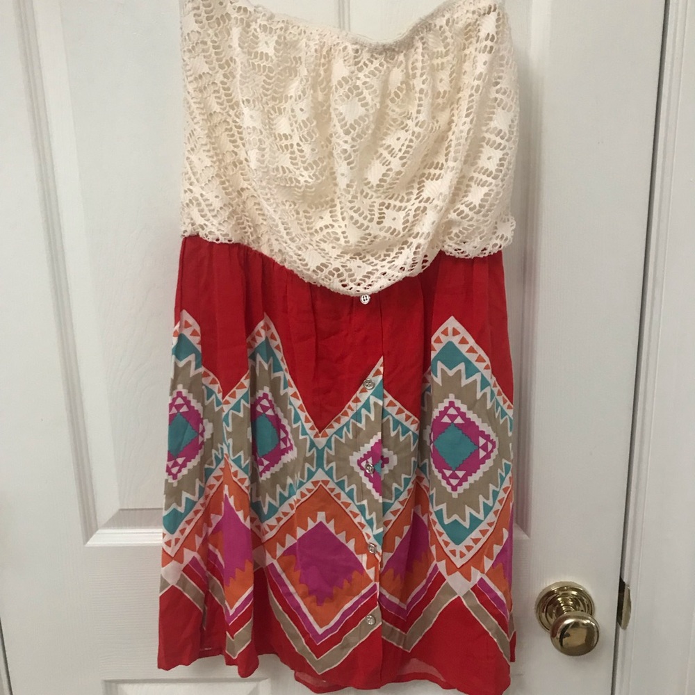 Strapless Dress
